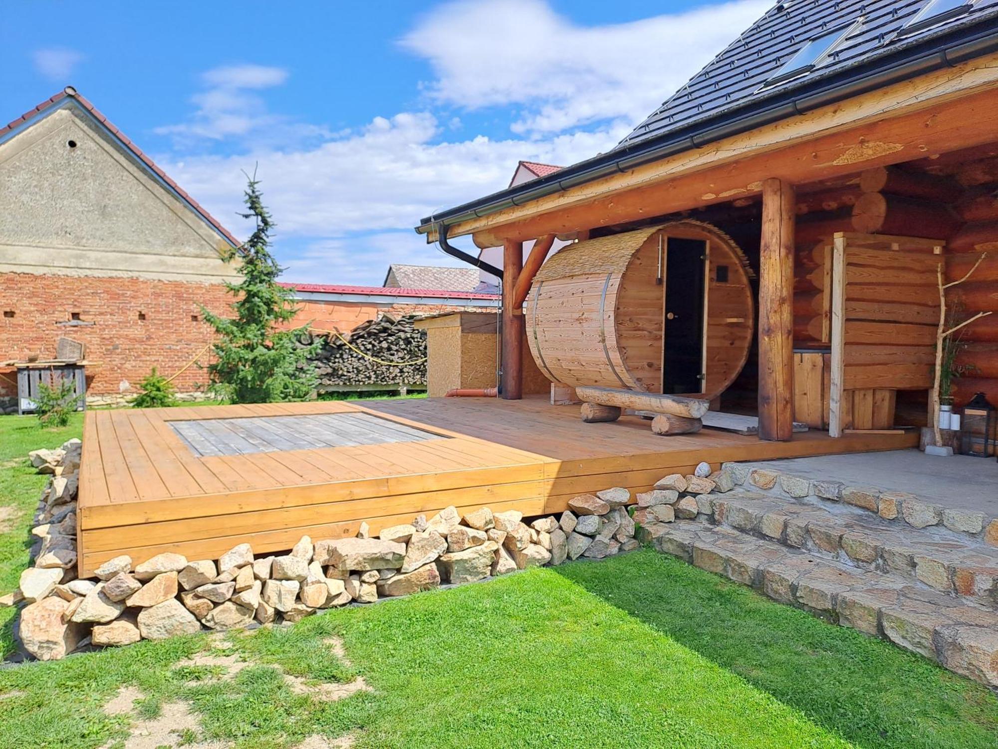 Wellness Srub U Holubu Villa Malsice ภายนอก รูปภาพ