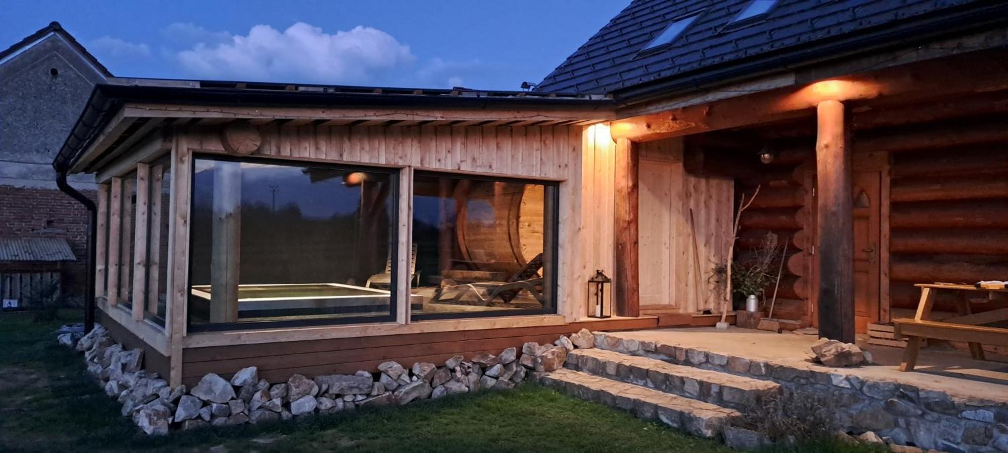 Wellness Srub U Holubu Villa Malsice ภายนอก รูปภาพ